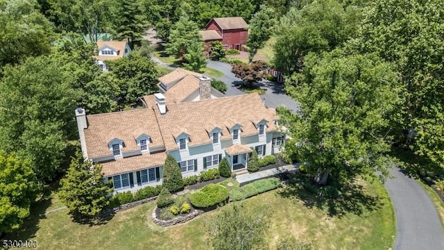 aerial view