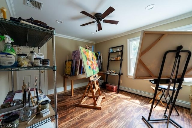 2 Natale Dr, Sparta Twp, NJ 07871 - bedroom with visible vents, baseboards, and wood finished floors