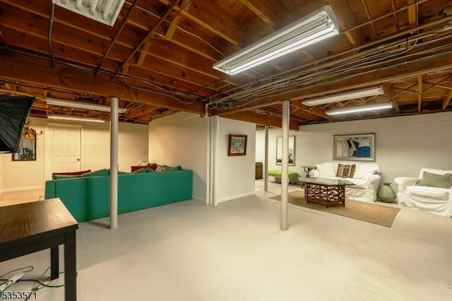 2 Natale Dr, Sparta Twp, NJ 07871 - finished basement featuring baseboards