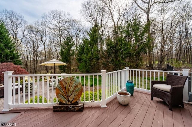 2 Natale Dr, Sparta Twp, NJ 07871 - view of wooden terrace