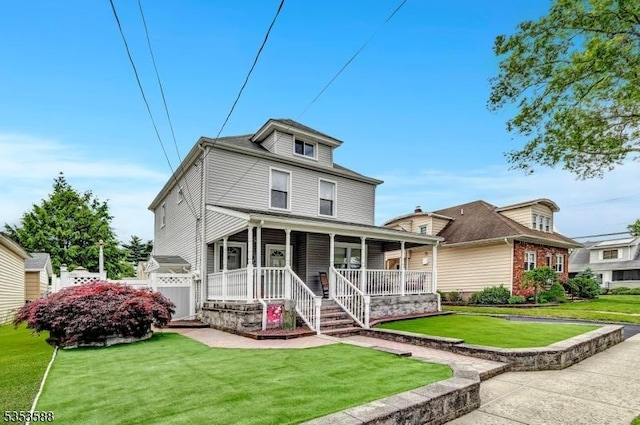 67 May St, Hawthorne Boro, NJ 07506 - traditional style home with a porch