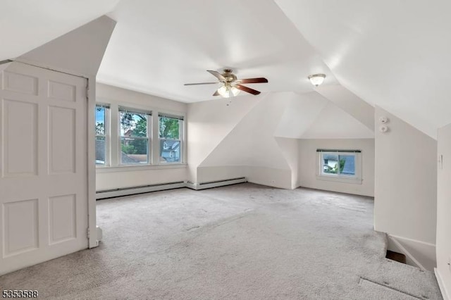 67 May St, Hawthorne Boro, NJ 07506 - bonus room with a ceiling fan, carpet floors, and lofted ceiling