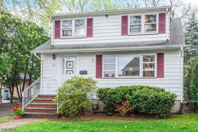 59 Lyall Rd, Clifton City, NJ 07012 - view of front of home featuring roof with shingles