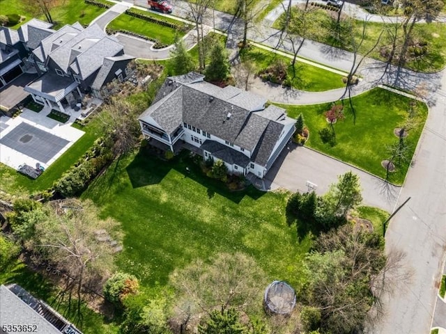 drone / aerial view