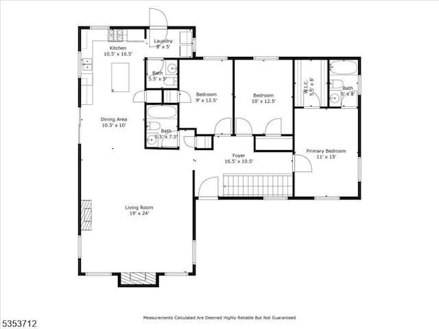 floor plan / room layout