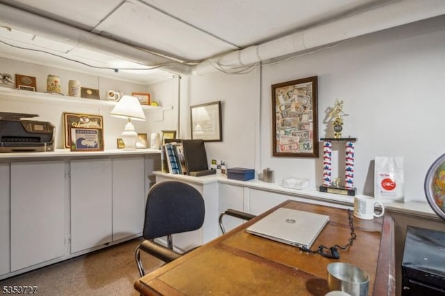view of office
