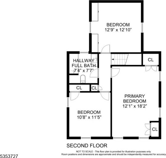 floor plan / room layout