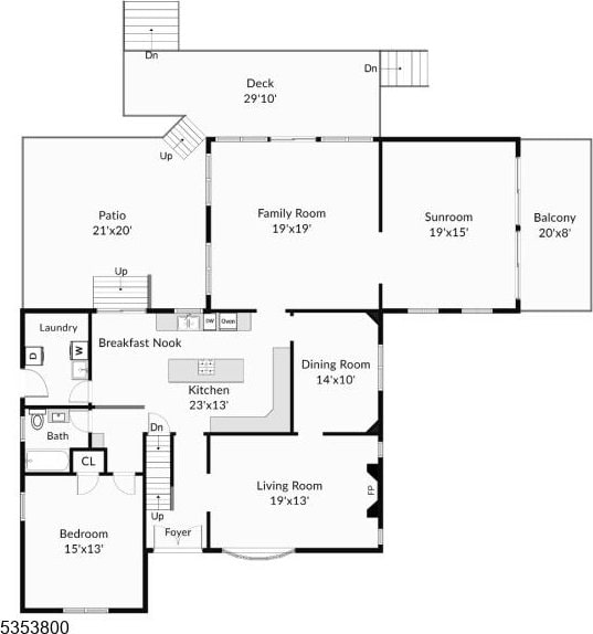floor plan / room layout