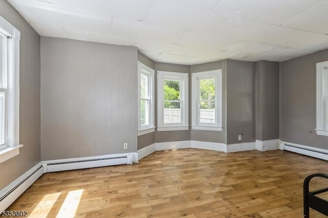 590 Valley Rd, Long Hill Twp, NJ 07933 - empty room with baseboards and wood finished floors