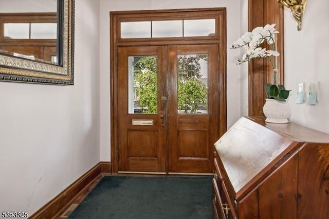 2 Perry St, Morristown Town, NJ 07960 - entryway featuring baseboards