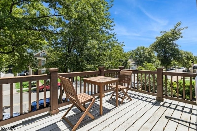 2 Perry St, Morristown Town, NJ 07960 - view of wooden terrace