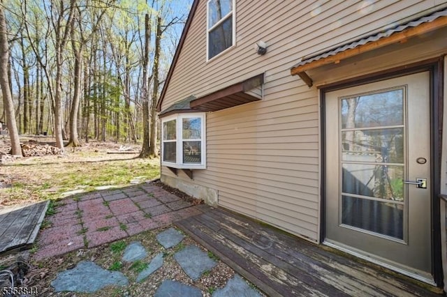 exterior space with a patio area