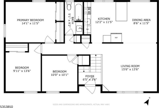 view of layout