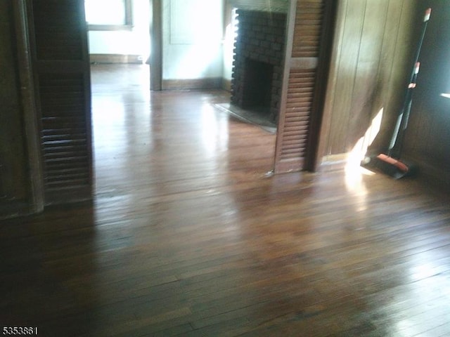 5 Franklin Ave, Montclair Twp, NJ 07042 - interior space featuring hardwood / wood-style flooring and a fireplace