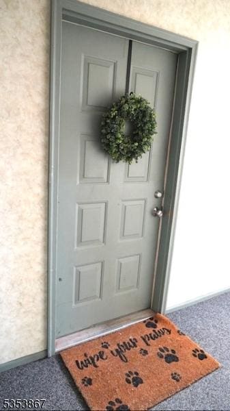2324 Old Stone Mill Dr, East Windsor Twp, NJ 08512 - entrance to property featuring stucco siding