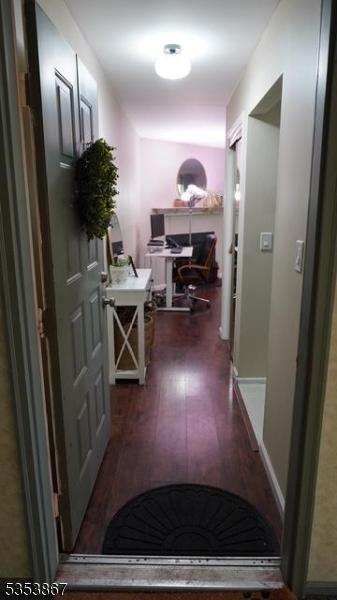 2324 Old Stone Mill Dr, East Windsor Twp, NJ 08512 - corridor with a desk