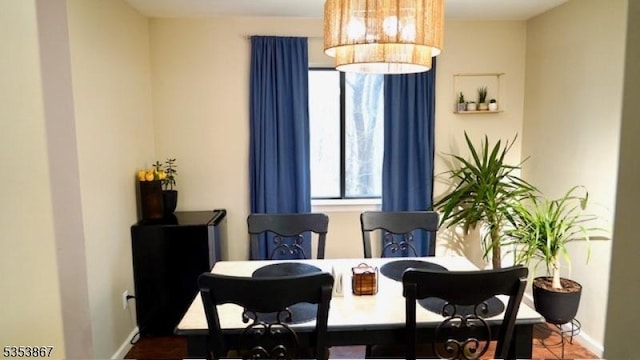 2324 Old Stone Mill Dr, East Windsor Twp, NJ 08512 - dining room with baseboards