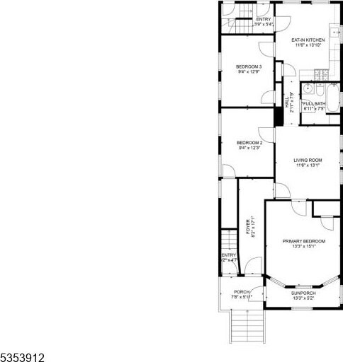 18 Ellis Ave, Irvington Twp, NJ 07111 - plan