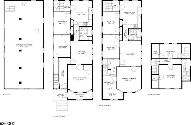 18 Ellis Ave, Irvington Twp, NJ 07111 - plan