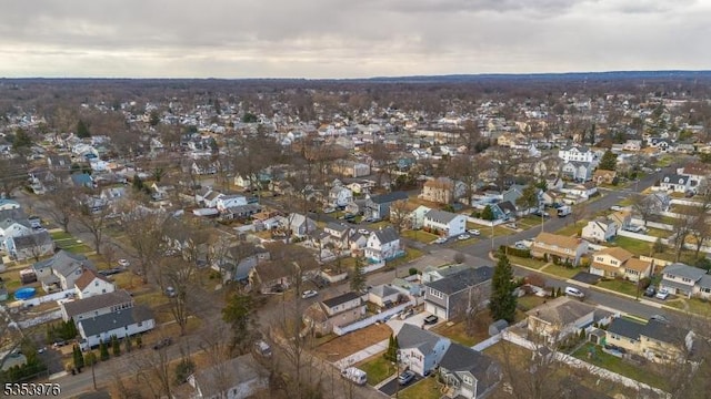 1537 Franklin St, Clark Twp, NJ 07066 - aerial view of property and surrounding area with nearby suburban area