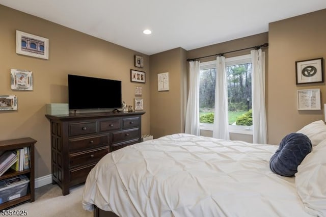 3 F Somerset Hills Ct Unit 3F, Bernardsville Boro, NJ 07924 - bedroom featuring carpet flooring and recessed lighting