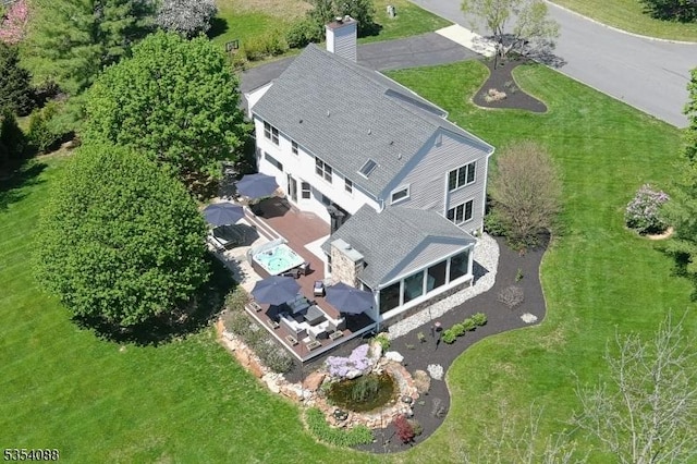 bird's eye view