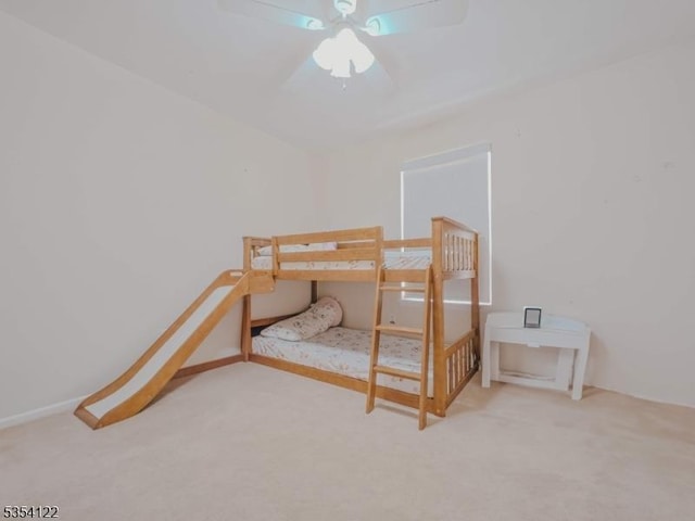 bedroom featuring carpet floors