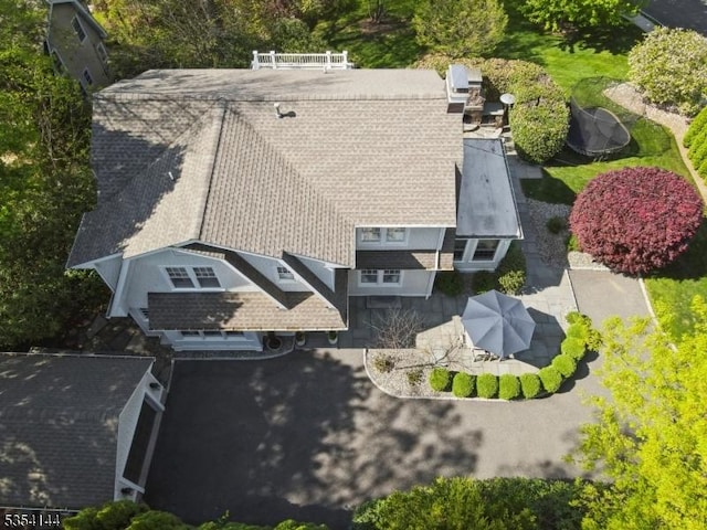 bird's eye view