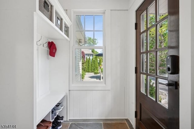 view of mudroom