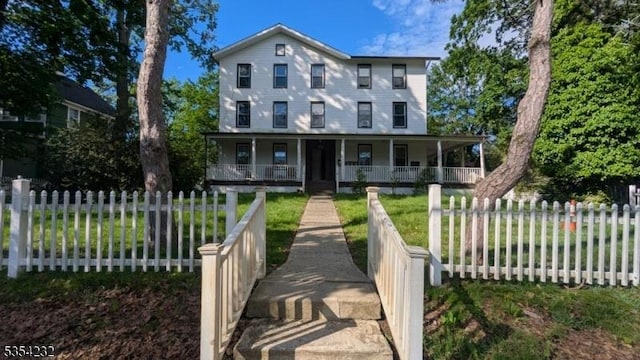 810-814 Leland Ave, Plainfield City, NJ 07062 - view of front of property featuring a porch
