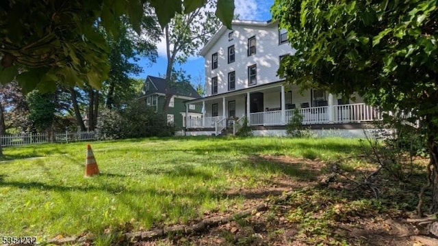 810-814 Leland Ave, Plainfield City, NJ 07062 - view of front of house with a porch