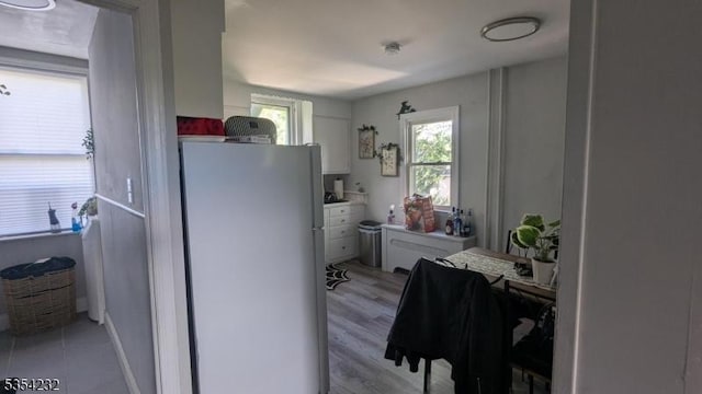 810-814 Leland Ave, Plainfield City, NJ 07062 - kitchen with freestanding refrigerator