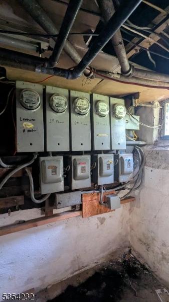 810-814 Leland Ave, Plainfield City, NJ 07062 - utility room with electric meter