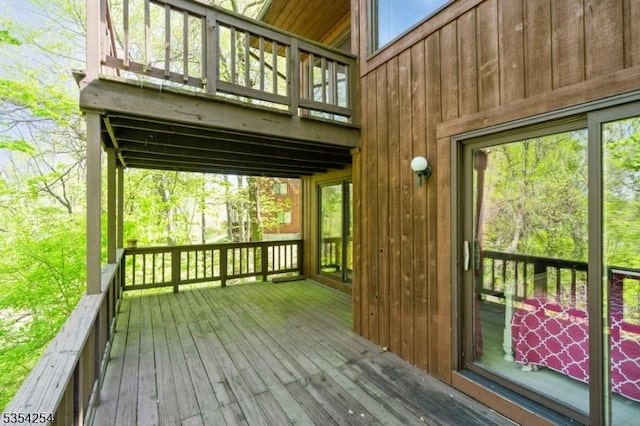 view of deck