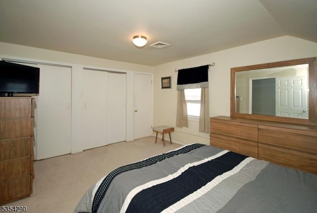 29 Olcott St, Franklin Twp, NJ 08873 - bedroom featuring light colored carpet, multiple closets, and visible vents