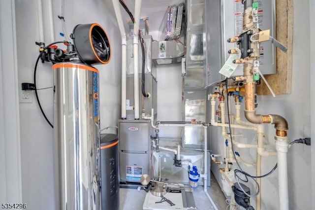 view of utility room