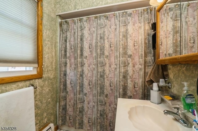 full bath featuring a sink