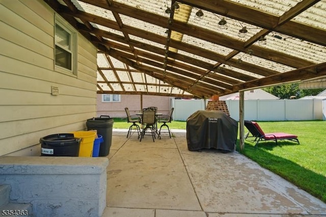 149 Roessler St, Boonton Town, NJ 07005 - view of patio / terrace featuring area for grilling and outdoor dining space