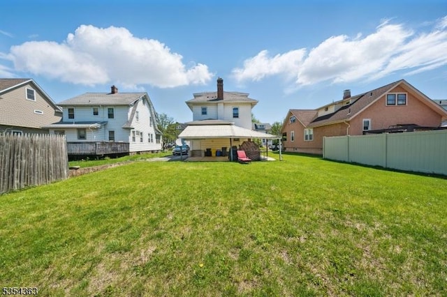 149 Roessler St, Boonton Town, NJ 07005 - back of house featuring a gazebo and a residential view
