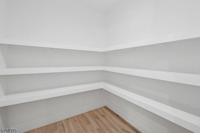 view of storage area
