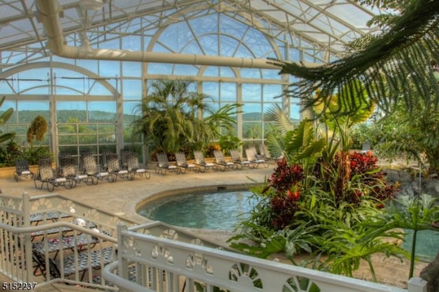 pool featuring a patio
