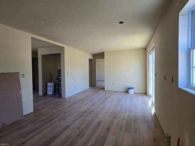 521 Parkwood Ct, Phillipsburg Town, NJ 08865 - unfurnished living room with wood finished floors