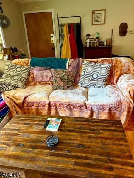 view of living area