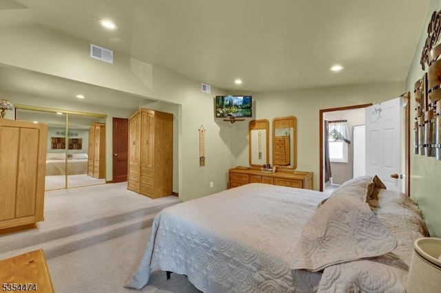 8 Katherine St, Denville Twp, NJ 07834 - carpeted bedroom with recessed lighting and a closet