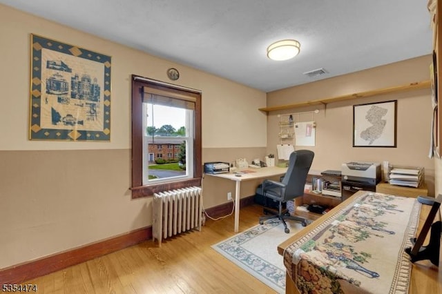 8 Katherine St, Denville Twp, NJ 07834 - office space featuring radiator heating unit and wood finished floors