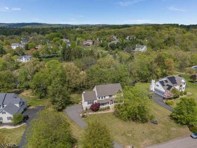 11 Southgate Dr, Clinton Twp, NJ 08801 - drone / aerial view with a view of trees