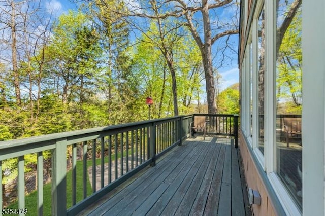 view of deck