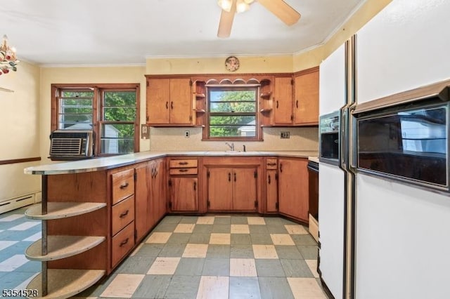 226 Wilson Rd, Franklin Twp, NJ 08873 - kitchen with open shelves, light floors, and light countertops