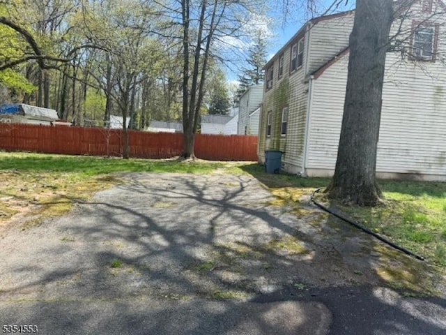 view of street with driveway