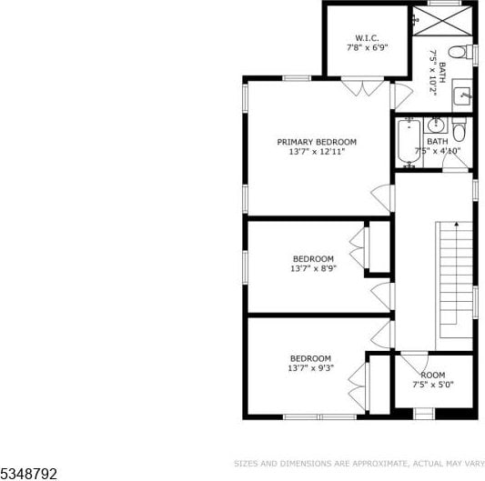 553 Thoreau Ter, Union Twp, NJ 07083 - plan